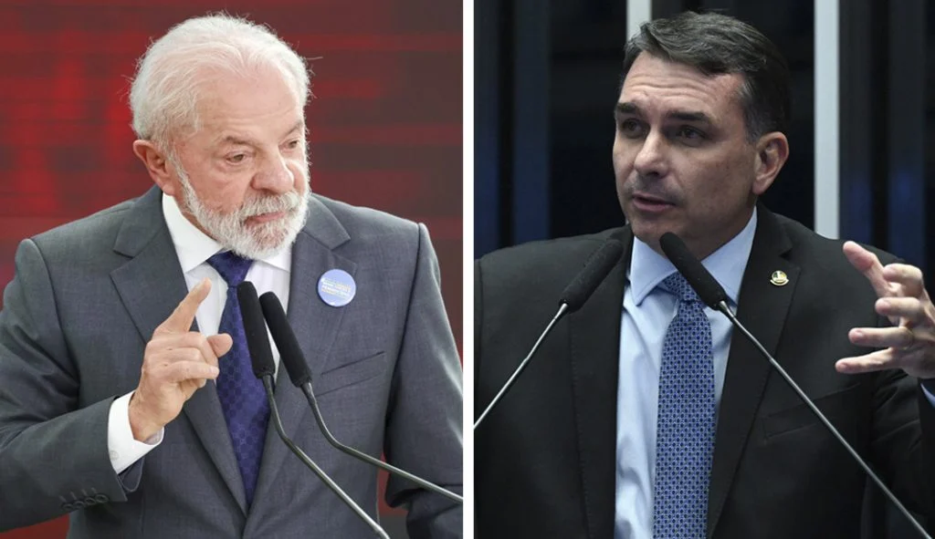 A disputa entre Lula e Flávio Bolsonaro entre eleitores do RS, segundo nova pesquisa